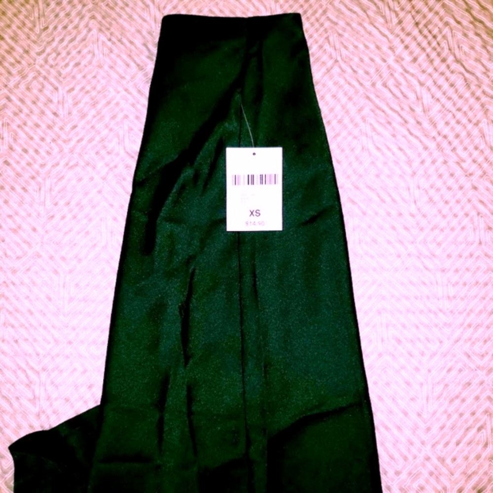 Forever 21 Black Slip Skirt